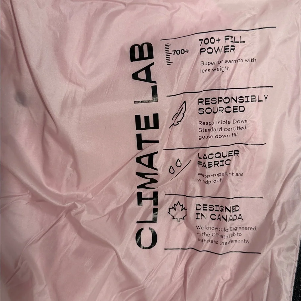 Aritzia Super puff light  Pink - not worn before size L - Picture 5 of 9